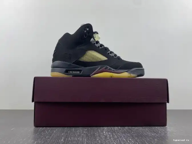 Ma Maniere A Jordan x Air FD1330-001 Black 5 0413
